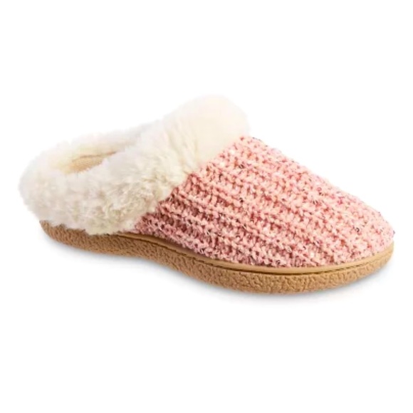 isotoner Shoes Isotoner Ladies Memory Foam Comfort Slippers Pink Sz 859 New In Box Poshmark